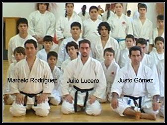 EN MISIONES CON EL MAESTRO JUSTO GOMEZ, QUINTUPLE CAMPEON MUNDIAL DE KARATE